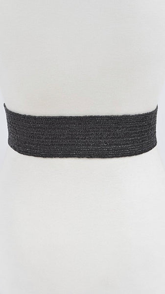 Metal OO Stretch Straw Belt