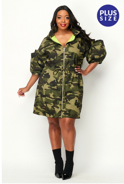 G Army  Jacket Dress