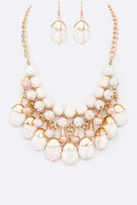 Ivory Necklace Set